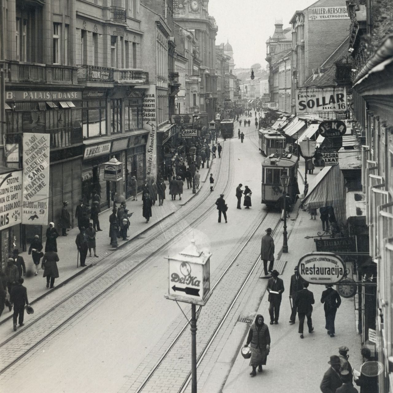 Ilica, oko 1935. godine A